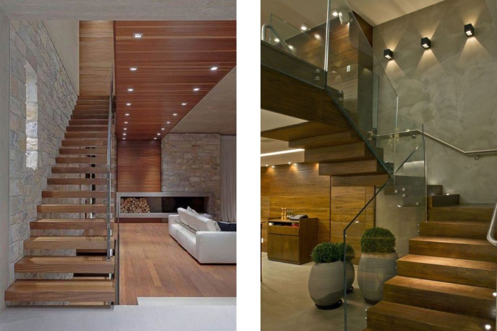 os diferentes tipos de escadas para ter em casa