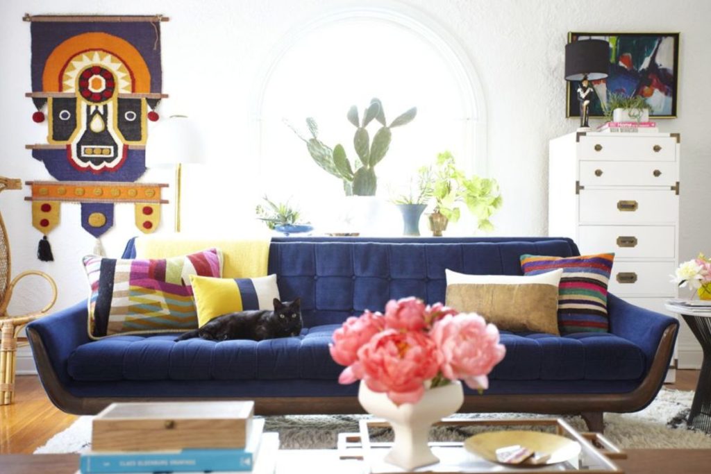 10 dicas de como incorporar cor na casa, sem alterar a pintura das paredes